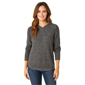 GapBody Gray Hooded Sweater M